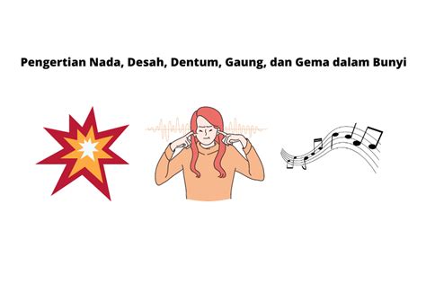 Pengertian Nada, Desah, Gema dan Gaung .
